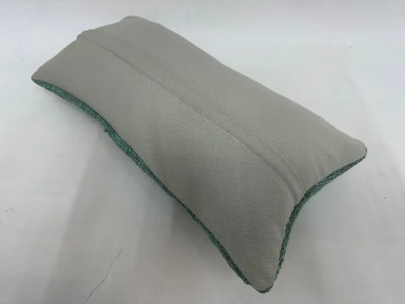 10x20 yeşil yastık kapağı, Kilim yastık sham, Türk yastığı, etnik atma yastığı kapağı, yastık, vintage Kilim atma yastığı - 7