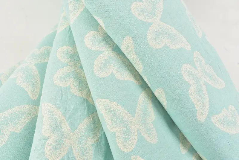 Boho Throw Blankets, Bachelorette Large Towel, Bedspread Quenn, 96x80 Cotton Butterfly Pattern Towel, Bridal Shower Gift, Custom Wedding Gifts - 5