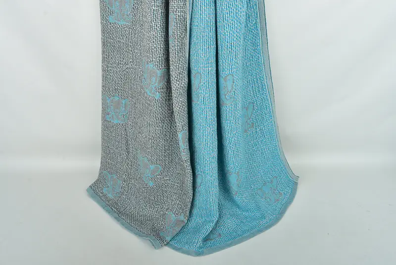Family Gift, Tablecloth, Bridal Shower Gift, Monogram Blanket, Best Friend Wedding Gift, Best Wedding Gift, 50x48 Cotton Elephant Design Towel - 8