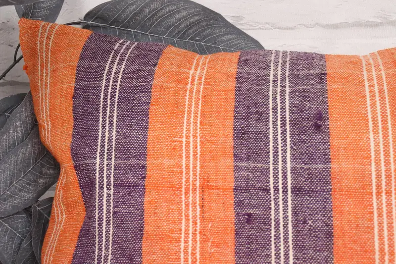 16x24 Orange Pillow Case, Hippie Throw Pillow Cover, Christmas Pillow, Kilim Pillow, Pillow Case, Vintage Kilim Pillow, Ethnical Kilim Rug Pillow - 2