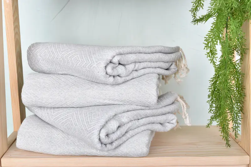 Valentines Gift, 76x40 Cotton Diamond Towel, Home Decor Gifts, Monogram Towels, Beach Size Towel, Travel towel, Bath towel, Custom Beach Towels - 7
