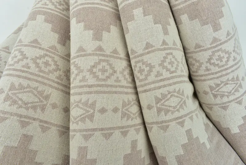 Woven Throw Blanket, Bridal Shower Gift, Turkish Blanket Queen, Custom Blanket, 92x80 Cotton Kilim Towel, Personalized Bridesmaid Gift - 6