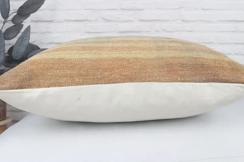 Wholesale Cushion, Turkish Kilim Pillow, Designer Throw Cushion, Home Decor Pillow, Boho Pillow Sham Cover, 28x28 Beige Pillow Sham, Cushion Case - 6