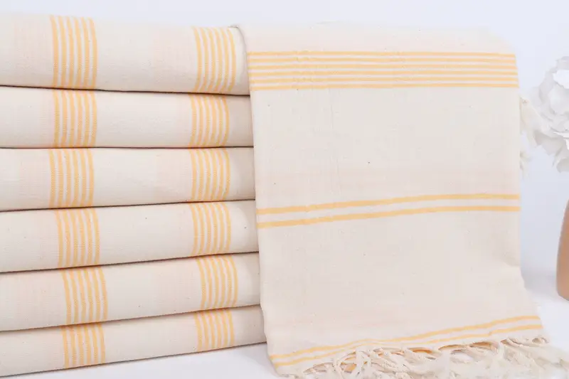 80x36 Cotton Striped Towel, Custom Towel, Luxury towel, Quick-dry peshtemal, Eco-friendly Turkish peshtemal towel, Valentines Day Gift For Him - 2