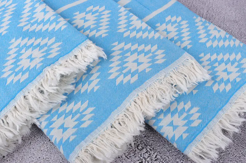 Gift For Her, Girls Weekend Getaways Ideas, Pool Towels, Monogrammed Beach Towel, 70x36 Cotton Kilim Towel, Bachelor Gifts, Boyfriend Christmas Gift - 6