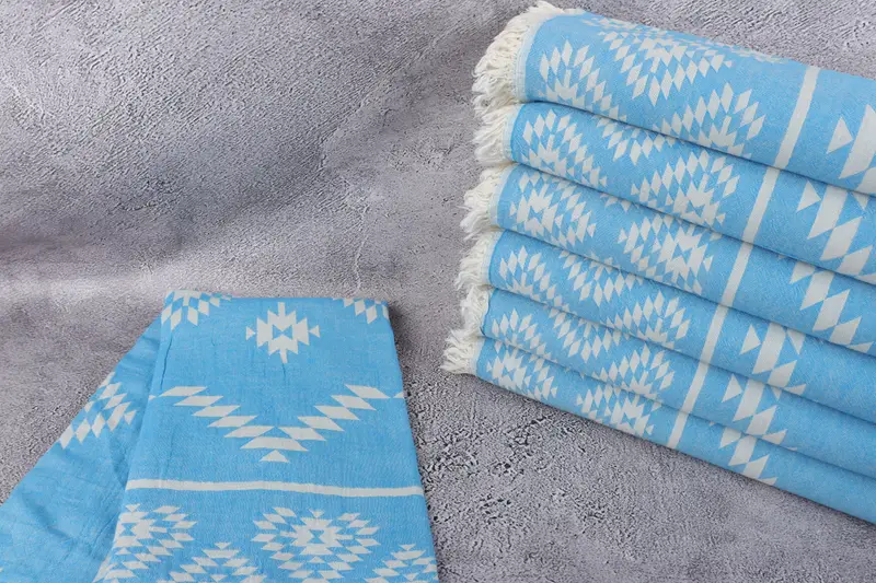 Gift For Her, Girls Weekend Getaways Ideas, Pool Towels, Monogrammed Beach Towel, 70x36 Cotton Kilim Towel, Bachelor Gifts, Boyfriend Christmas Gift - 3