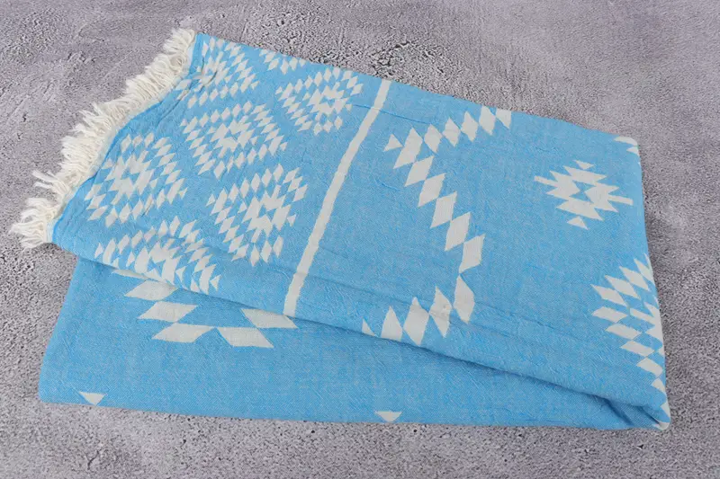 Gift For Her, Girls Weekend Getaways Ideas, Pool Towels, Monogrammed Beach Towel, 70x36 Cotton Kilim Towel, Bachelor Gifts, Boyfriend Christmas Gift - 7