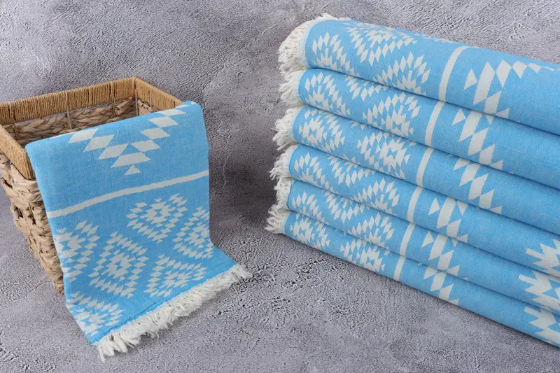 Gift For Her, Girls Weekend Getaways Ideas, Pool Towels, Monogrammed Beach Towel, 70x36 Cotton Kilim Towel, Bachelor Gifts, Boyfriend Christmas Gift - 4