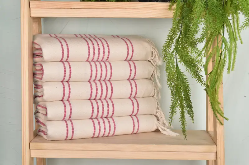 Bachelorette Party Gifts, 70x40 Cotton Striped Towel, Turkish Towel Beach, Monogrammed Turkish Towel, Valentines Gift, Personalized Turkish Towel - 1