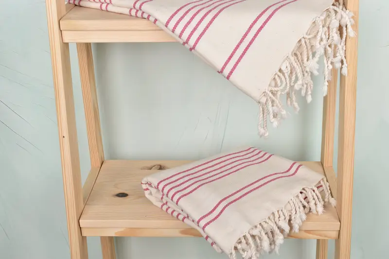 Bachelorette Party Gifts, 70x40 Cotton Striped Towel, Turkish Towel Beach, Monogrammed Turkish Towel, Valentines Gift, Personalized Turkish Towel - 5
