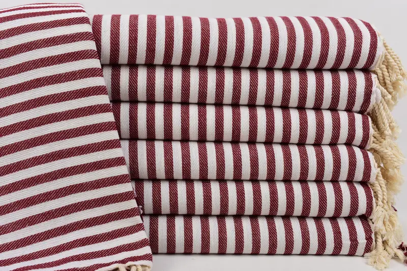 Turkish towel, Bathroom Towel, Spa Towel, 70x40 Cotton Striped Towel, Best Beach Towel, Turkish hand towel, Halloween Bachelorette Party Favors - 1