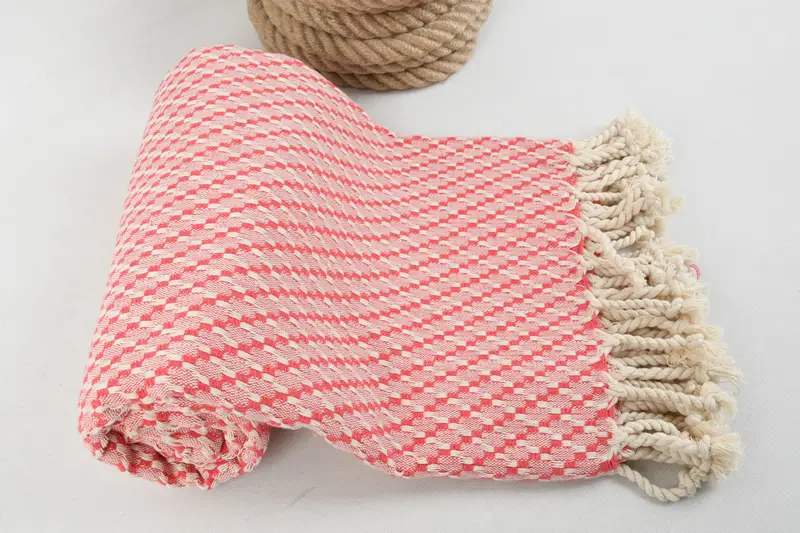 Organic Turkish towel, Beach Towel Bulk, Bridemaids Beach Towel, 68x40 Cotton Geometric Towel, Grandma Gift, Hammam towel, Home Decor Gifts - 6