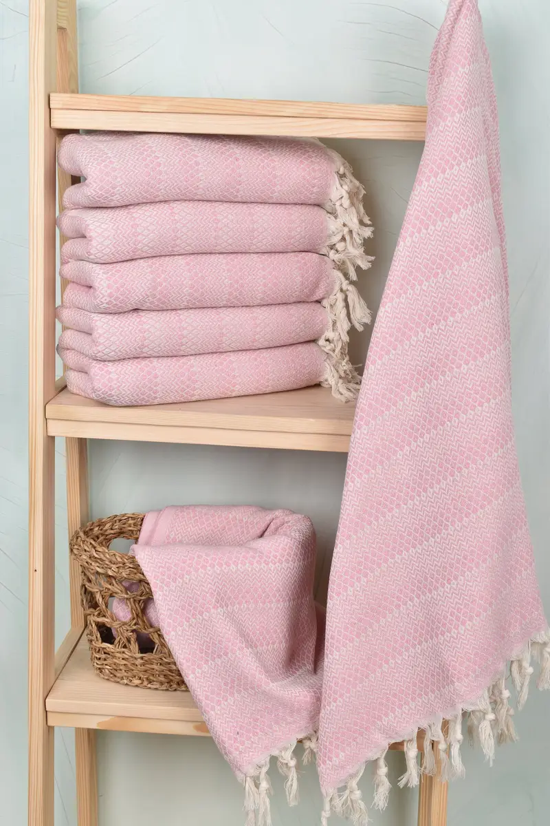 Bachelorette Party Favors, Turkish Towel Personalized, Lightweight Turkish towel, Bridal Gifts, Organic Turkish towel, 70x38 Cotton Diamond Towel - 3