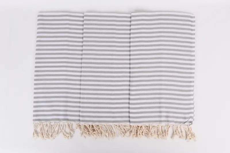 Personalized Gift, Personalized Dish Towel, 40x18 Cotton Striped Towel, Bachelor Bachelorette Party Favors, Custom Hand Towel, Organic Tea Towel - 8