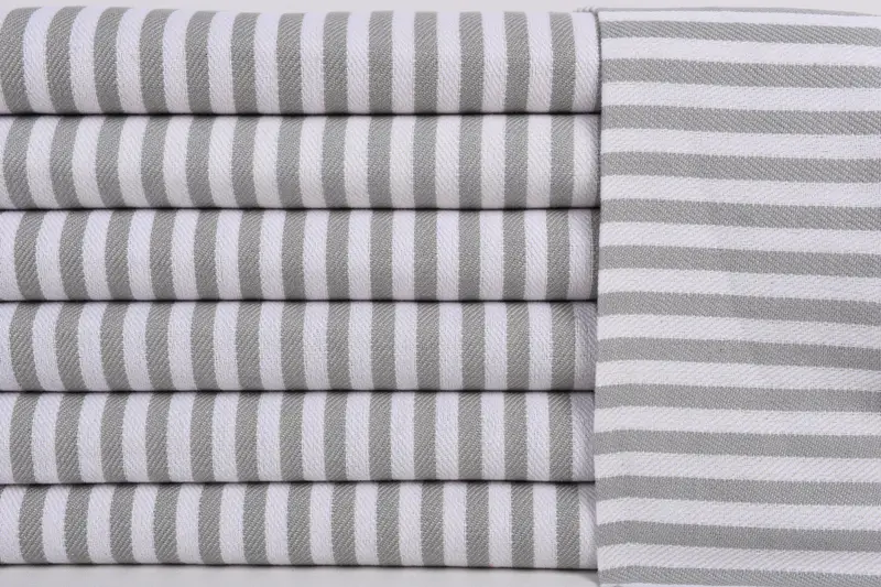 Personalized Gift, Personalized Dish Towel, 40x18 Cotton Striped Towel, Bachelor Bachelorette Party Favors, Custom Hand Towel, Organic Tea Towel - 2