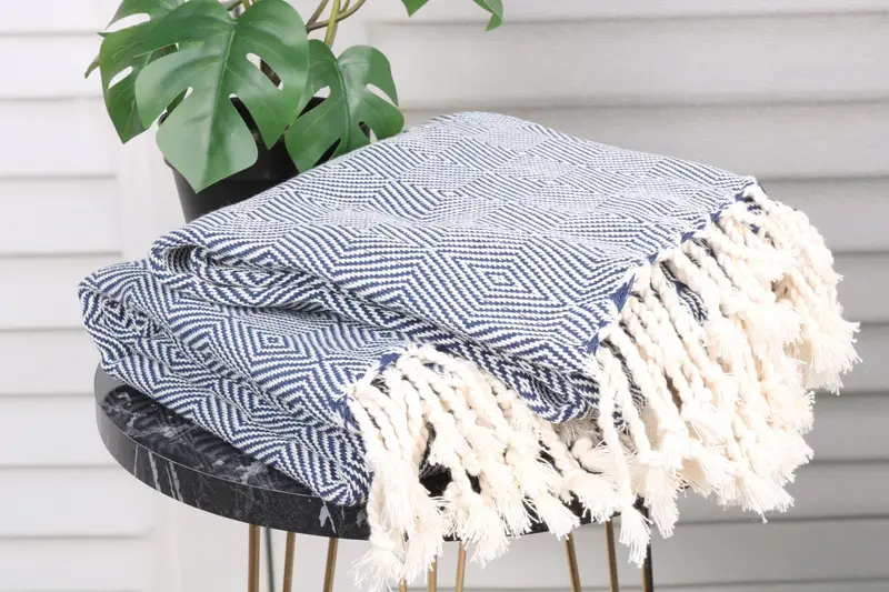 Large Turkish Towel, Gym Towel, Birthday Gift, Luxury towel, Turkish Towel Personalized, 74x40 Cotton Diamond Towel, Personalized Turkish Towel - 3