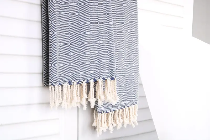 Large Turkish Towel, Gym Towel, Birthday Gift, Luxury towel, Turkish Towel Personalized, 74x40 Cotton Diamond Towel, Personalized Turkish Towel - 8