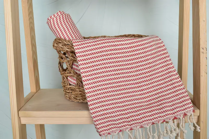 Holiday Towel, Bridesmaid Gifts, Spa Gift, 40x20 Cotton Polka Dot Towel, Wedding Gift, Bridal Shower Favors, Gift For The Home, Custom Hand Towel - 4