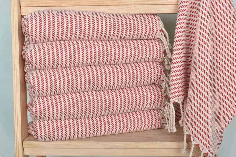 Holiday Towel, Bridesmaid Gifts, Spa Gift, 40x20 Cotton Polka Dot Towel, Wedding Gift, Bridal Shower Favors, Gift For The Home, Custom Hand Towel - 2