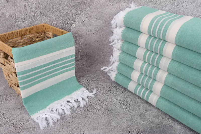 Bachelor Party Favors, Lightweight Turkish towel, Personalized Turkish Beach Towel, Organic towel, 70x40 Cotton Striped Towel, Best Beach Towel - 3