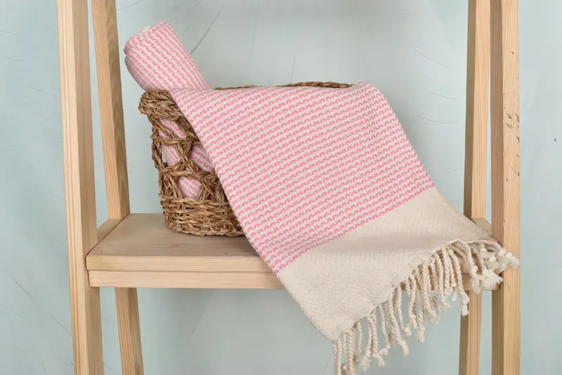 Towel With Name, Monogram Dish Towel, 40x20 Cotton Diamond Towel, Turkish Tea Towel, Personalized Kitchen Towel, Organic Tea Towel, Wedding Favors - 4