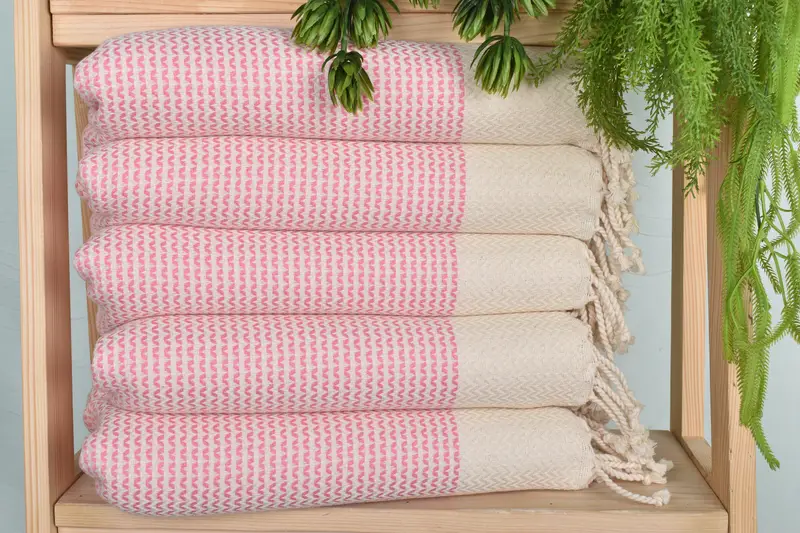 Towel With Name, Monogram Dish Towel, 40x20 Cotton Diamond Towel, Turkish Tea Towel, Personalized Kitchen Towel, Organic Tea Towel, Wedding Favors - 1