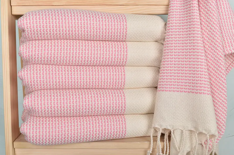 Towel With Name, Monogram Dish Towel, 40x20 Cotton Diamond Towel, Turkish Tea Towel, Personalized Kitchen Towel, Organic Tea Towel, Wedding Favors - 2