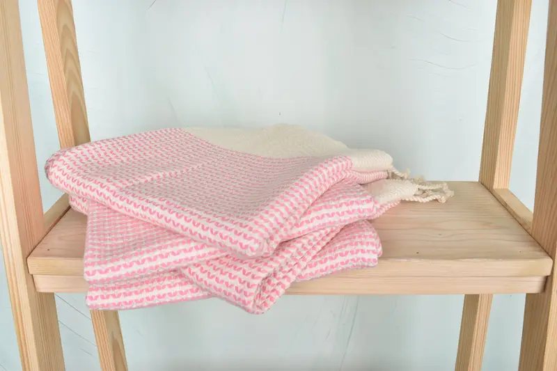 Towel With Name, Monogram Dish Towel, 40x20 Cotton Diamond Towel, Turkish Tea Towel, Personalized Kitchen Towel, Organic Tea Towel, Wedding Favors - 7