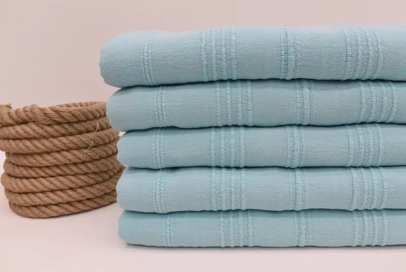 68x36 Cotton Striped Stonewashed Towel, Gift For Mom, Beach Towel Personalized, Home Decor Gifts, Bridesmaid Gift, Absorbent Turkish towel - 2
