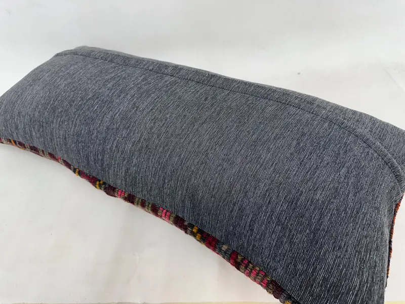 Vintage Pillow, Cozy Throw Pillow Cover, Boho Chic Pillow, Handmade Kilim Cushion, 16x36 Red Pillow Case, Throw Kilim Pillow, Cushion - 7