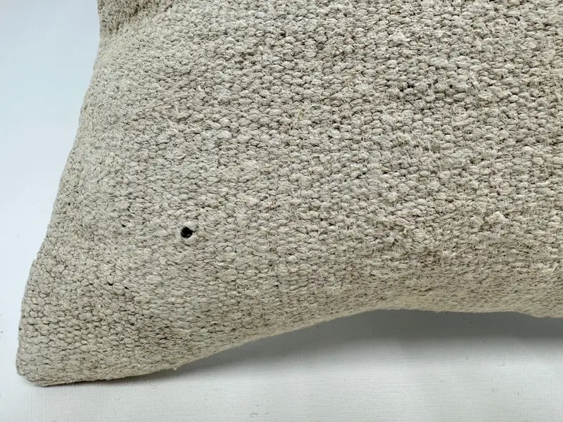 Interior Designer Pillow, Pillow for Sofa, Throw Kilim Pillow, One Of A Kind Pillow Sham, Pillow Cover, 14x14 Beige Pillow Sham - 2