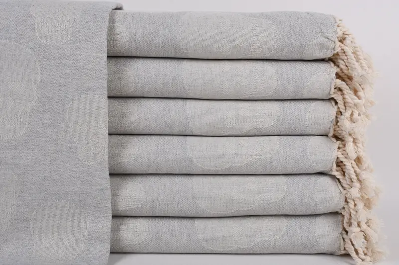 Sand-resistant towel, Bridal Shower Gift, Bridesmaid Towel, 68x36 Cotton Skull Patterned Towel, Turkish hand towel, Beach Towel Monogram, Peshtemal - 1
