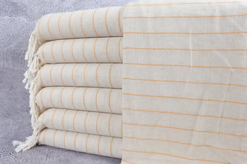 Bridesmaid Gift, 70x38 Cotton Striped Towel, Wedding Gift Ideas, Lightweight Turkish towel, Cotton towel, Unique Wedding Gift, Beach Wedding Favor - 1