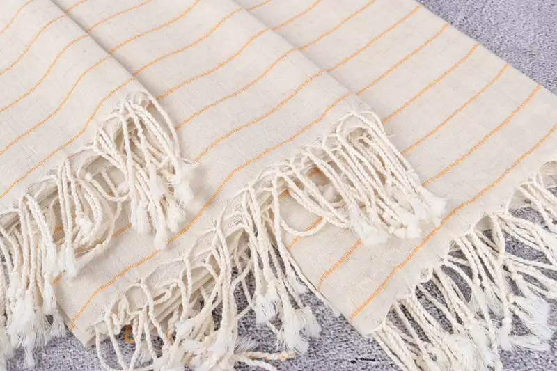 Bridesmaid Gift, 70x38 Cotton Striped Towel, Wedding Gift Ideas, Lightweight Turkish towel, Cotton towel, Unique Wedding Gift, Beach Wedding Favor - 5