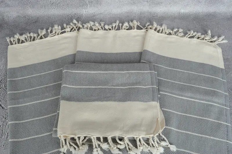 40x18 Cotton Herringbone Towel, Bridal Shower Gifts, Kitchen Towel, Wedding Favors, Bachelorette Party Gifts For Bride, Spa Towel, Personalized Gift - 4