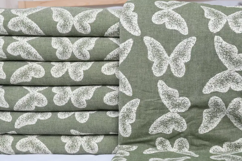 96x80 Cotton Butterfly Pattern Towel, Boho Throw Blankets, Woven Throw Blanket, Bachelorette Favor, Decorative Blanket, Customized Turkish Blanket - 3