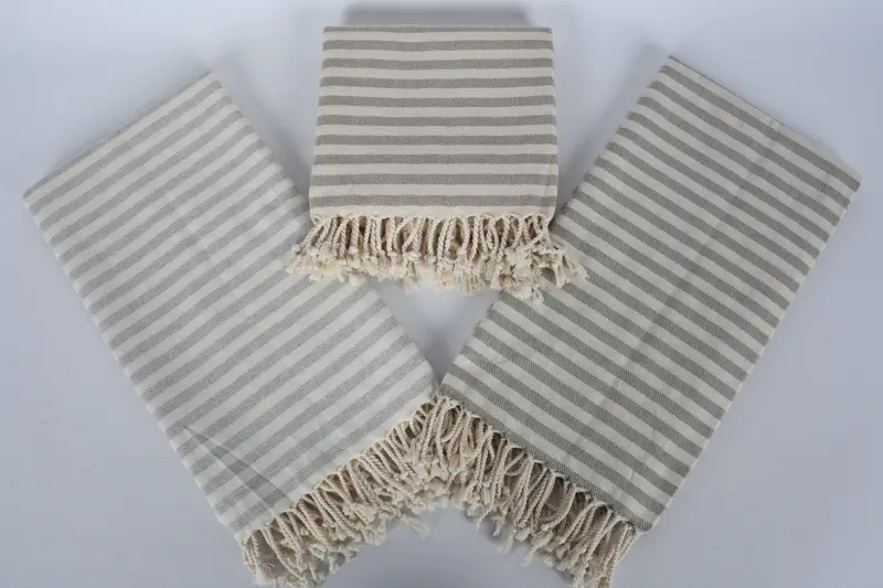 70x40 Cotton Striped Towel, Florida Bachelorette Party Favors, Yoga Towel, Turkish Towel Bulk, Luxury towel, Wedding Gift, Gift For Her, Spa Gift - 8