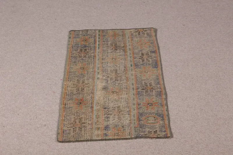 Grüner Südwestteppich, 1,7x2,9 Fuß, elegantes Dekor