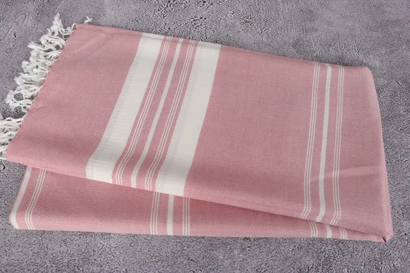 Gym Towel, Custom Gift, Yoga Towel, 60x38 Cotton Striped Towel, Bridal Gifts, Bachelor Bachelorette Party Favors, Cotton towel, Beach Wedding Favor - 6