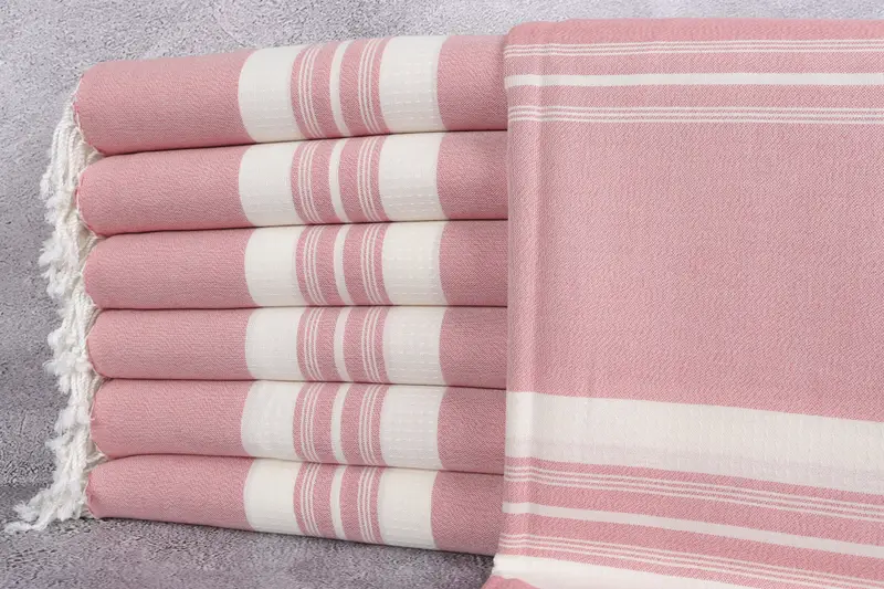 Gym Towel, Custom Gift, Yoga Towel, 60x38 Cotton Striped Towel, Bridal Gifts, Bachelor Bachelorette Party Favors, Cotton towel, Beach Wedding Favor - 1