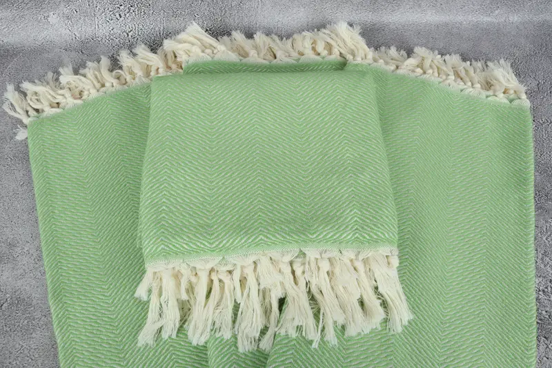 Gift For Him, Sand-Resistant Peshtemal, Beach Theme Wedding Gift, Anniversary Gift For Her, 70x40 Cotton Chevron Towel, Soft towel, Luxury towel - 4