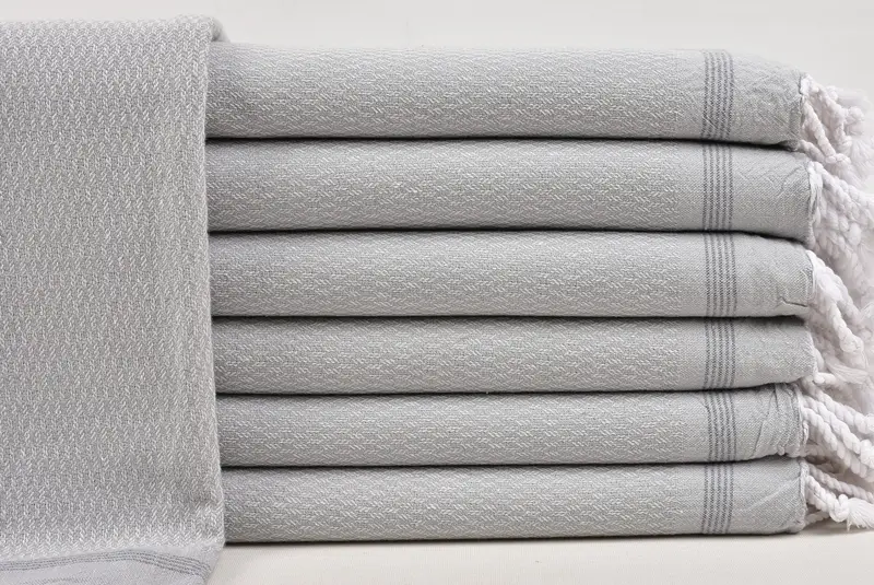 Xmas Gifts, Beach Towel Gift, Personalized Bridesmaid Gift, 70x36 Cotton Chevron Towel, Custom Gift, Traditional Turkish peshtemal for hammam - 1