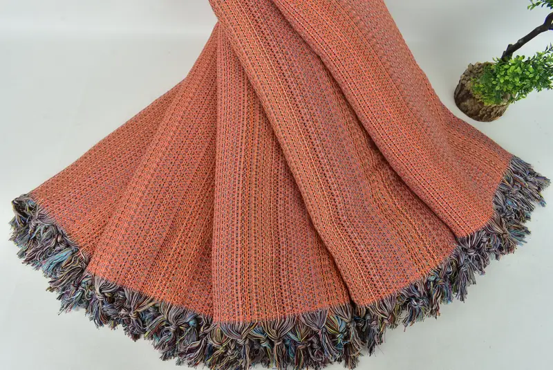 Housewarming Gift, Christmas Gift Blanket, Bachelorette Large Towel, 90x88 Cotton Colorful Diamond Towel, Bachelorette Party Favors, Tablecloth - 4