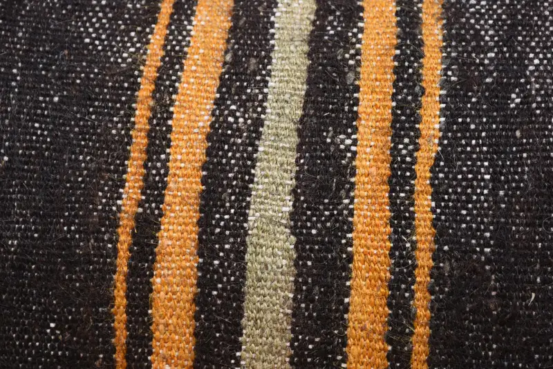 Vintage Kilim Throw Pillow, Boho Pillow Sham Cover, 16x48 Brown Pillow, Pillow Cover, Vintage Kilim Pillow Cushion Case, Kilim Cushion Sham - 3