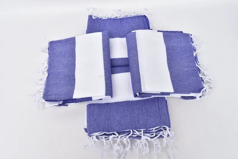 Turkish towel, Embroidered Beach Towel, Turkish Beach Towel Monogram, 70x40 Cotton Striped Towel, Summer Gift, Wedding Gift, Christmas Favors - 6