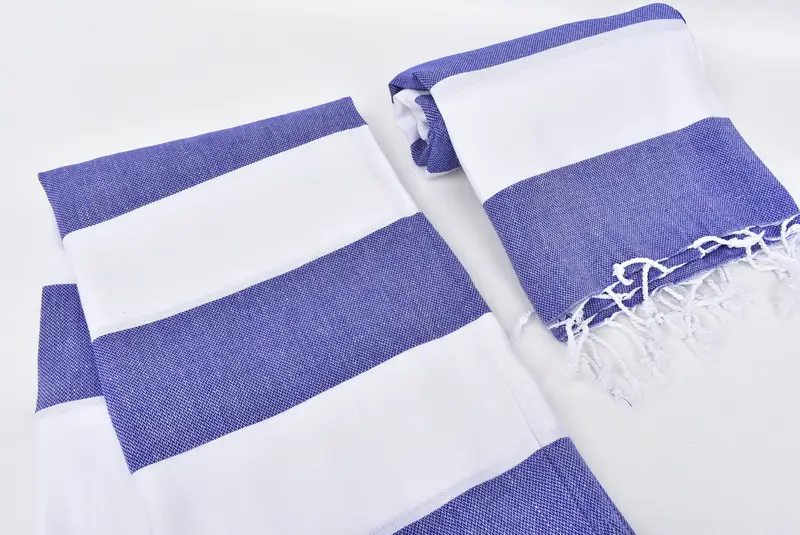 Turkish towel, Embroidered Beach Towel, Turkish Beach Towel Monogram, 70x40 Cotton Striped Towel, Summer Gift, Wedding Gift, Christmas Favors - 7
