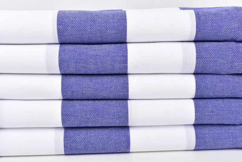 Turkish towel, Embroidered Beach Towel, Turkish Beach Towel Monogram, 70x40 Cotton Striped Towel, Summer Gift, Wedding Gift, Christmas Favors - 2