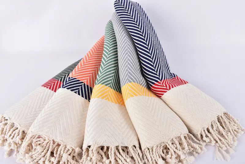 Gift Towel, Custom Turkish Towel, 84x38 Cotton Striped Towel, Bachelorette Gifts, Bachelorette Party Decorations, Custom Name Towel, Turkish towel - 4