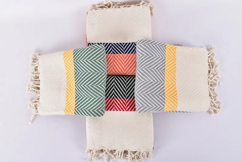 Gift Towel, Custom Turkish Towel, 84x38 Cotton Striped Towel, Bachelorette Gifts, Bachelorette Party Decorations, Custom Name Towel, Turkish towel - 6