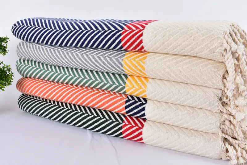 Gift Towel, Custom Turkish Towel, 84x38 Cotton Striped Towel, Bachelorette Gifts, Bachelorette Party Decorations, Custom Name Towel, Turkish towel - 3